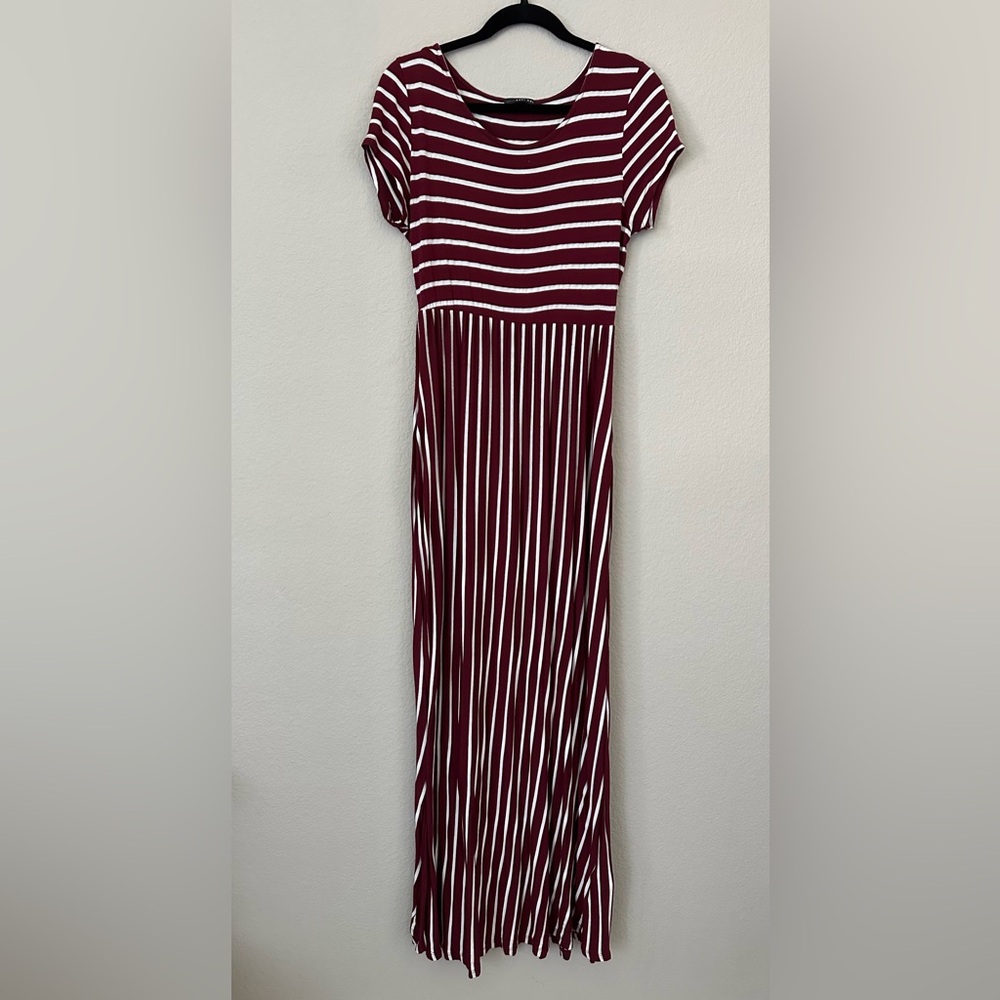 Striped Maxi Dress
